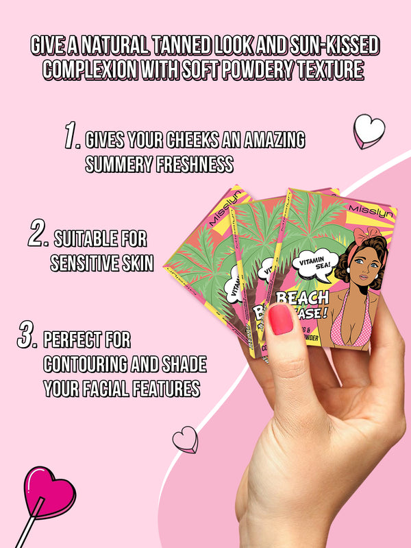 BEACH PLEASE! BRONZING & CONTOURING POWDER