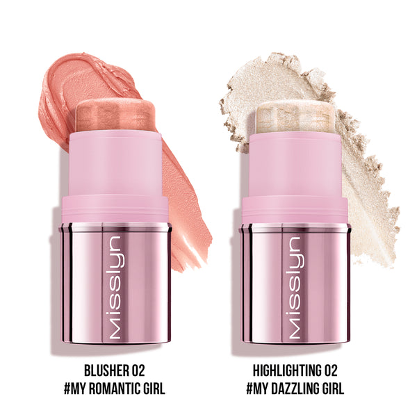MISSLYN - YOU GLOW GIRL! MULTI STICK & HIGHLIGHTER STICK SET