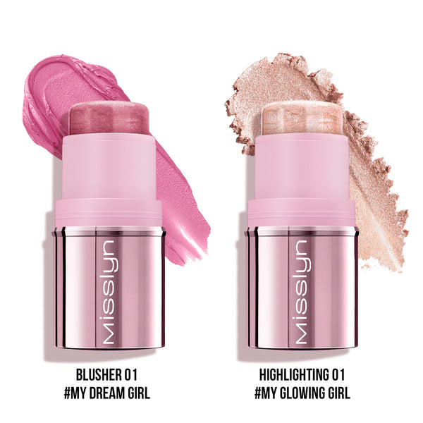 MISSLYN - YOU GLOW GIRL! MULTI STICK & HIGHLIGHTER STICK SET