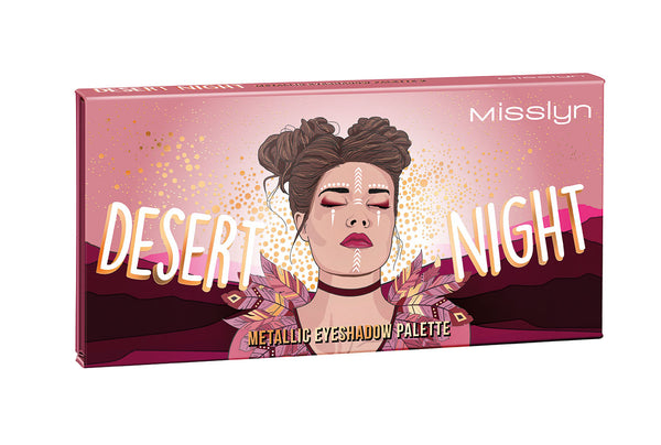 DESERT NIGHT METALLIC EYESHADOW PALETTE