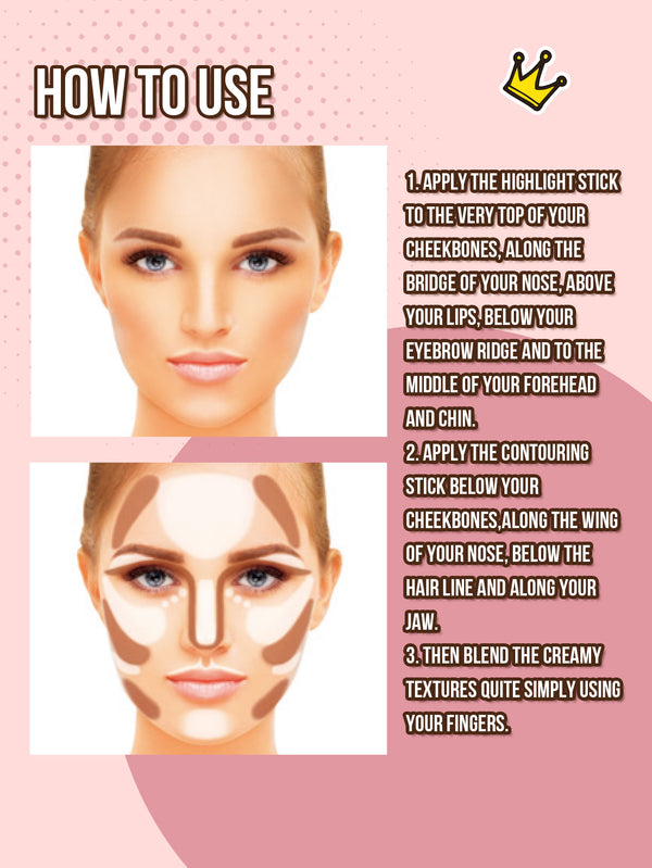 Shaping Queen highlight & Contour Stick