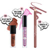 MISSLYN - HOLO SHINE LIP CREAM & VELVET MATTE LIP CREAM & LIP LINER SET