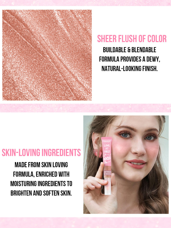 LOVE AT FIRST BOOST Dewy Dazzle Blush