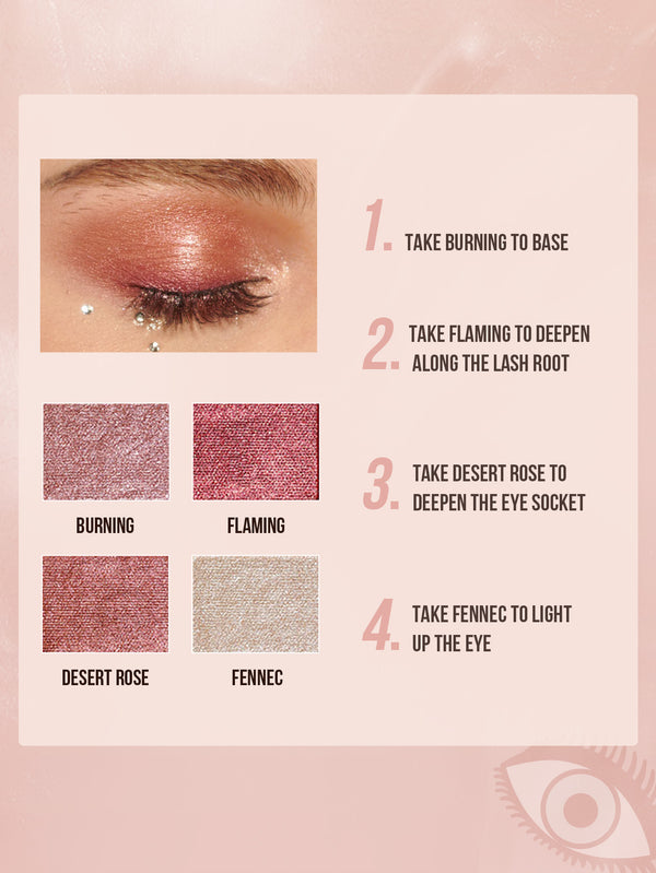 DESERT NIGHT METALLIC EYESHADOW PALETTE